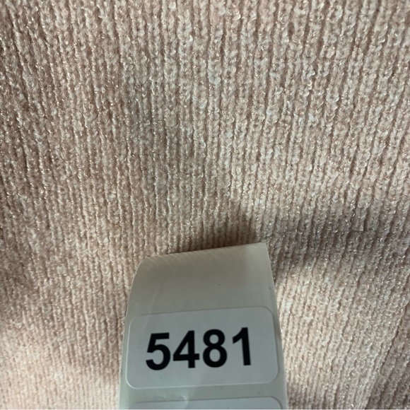 CHELSEA28 Women's Pink‎ Ribbed Off Shoulder Sweater Size Large NWT 5481 - Picture 8 of 8